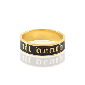 Til Death Dainty <b>silver</b> Band <b>Ring</b> Hot Selling Trending <b>Stacking</b> Anniversary Gift Band <b>Ring</b> Promise Band <b>Ring</b> - Product Image 1
