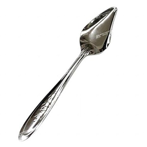 12cm petite cuillère d'alimentation pour bébés oiseaux cuillère d'alimentation en acier inoxydable léger cuillère alimentaire outils de médicaments pour oiseaux - Product Image 1