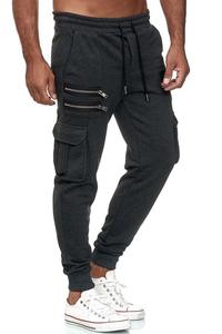 กางเกงจ็อกเกอร์คาร์โก้ผู้ชายขายส่ง ผ้าฝ้ายผสมโพลีเอสเตอร์ ทรงปกติ สีกากีแบบกำหนดเอง ผ้าแคนวาส ระบายอากาศ น้ำหนักเบา โรงงาน OEM - Product Image 5