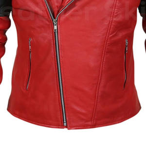 Veste en cuir véritable de qualité supérieure avec un design élégant coutures durables coupe confortable. pour une tenue décontractée ou formelle taille XS - Product Image 5