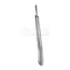 Poignée de scalpel de haute qualité pour l'utilisation d'instruments chirurgicaux et médicaux Poignée de scalpel en acier inoxydable - Product Image 4