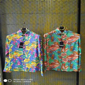 เสื้อใส่ทำงานผู้ชายผ้าคอตตอนทรงเข้ารูปเสื้อเชิ้ตดีไซน์ต่างๆมีในสต็อก - Product Image 6