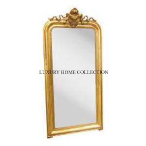 Colección de Hogar de Lujo Única: Espejo de Pie Alto de Metal Contemporáneo con Marco Ornamentado Diseñado para Mejorar el Ambiente de tu Habitación - Product Image 2