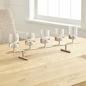 Decorative Tealight Candle Holder Home Decoration 5 Candle Tealight Holder <b>Centrepiece</b> Luxury Home Decoration Candle Holder - Product Image 4
