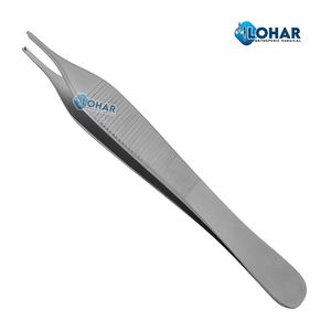 Pinzas Adson con Puntas Serradas, Tamaño 4.75'', Pinzas Quirúrgicas TC de Alta Calidad, Instrumentos Quirúrgicos - Product Image 6