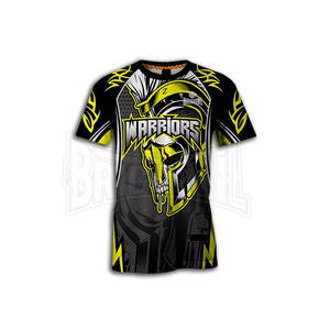 Vente en gros de maille sèche en polyester noir 100% et de tissu interlock de haute qualité maillot de softball sublimé maillot de softball - Product Image 4