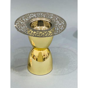 Fabuloso diseño decorativo quemador de incienso de Metal dorado difusor de aromaterapia soporte Bakhoor económico para ocasiones festivas - Product Image 1