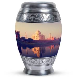Taj Mahal Scenic Urn for <b>Ashes</b> Personalized Decorative <b>Keepsake</b> Modern Adult Burial Adult Memorial Urn for Human <b>Ashes</b> <b>Keepsake</b> - Product Image 6