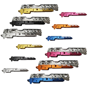 Servicio de mecanizado CNC de alta precisión OEM de Taiwán para piezas de Tokyo Marui Hi Capa 5.1, marco de aluminio personalizado anodizado, GBB CQB SQB - Product Image 2