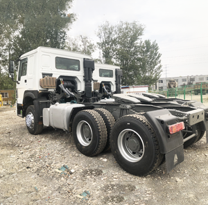 Mejor Oferta Auténtica 2015 Camión Usado H0w0 371 Cabeza Tractora 4X2 6X4 10 Ruedas Motor Diésel Cummins Euro 2 Automático 3 - Product Image 3