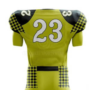 Ropa de fútbol americano 2025, camiseta de Liga en blanco sublimada personalizada, uniforme de fútbol americano - Product Image 5