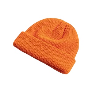 Otoño 2025, gorros personalizados, gorros de acrílico con puños gruesos lisos, diseño de logotipo personalizado, gorros de punto con forro de satén de seda, gorros - Product Image 4