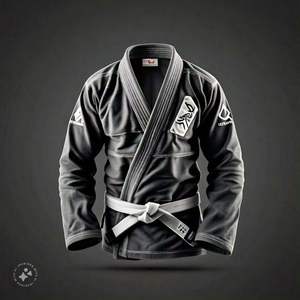 Conjunto de Kimono de algodón Jiu Jitsu brasileño de alta calidad logotipo personalizable Color personalizado 360g Unisex venta al por mayor ropa deportiva artes marciales - Product Image 1