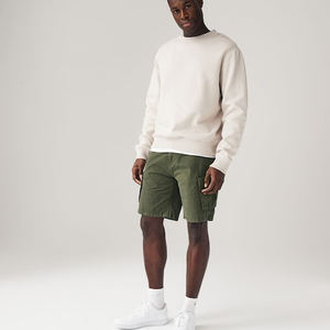 Pantalones cortos Cargo informales de cintura media para hombre de verano estilo callejero ecológico de secado rápido transpirable personalizable colores sólidos - Product Image 1