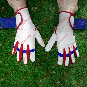 Guantes de bateo de béisbol por encargo de alta calidad guantes de béisbol personalizados al por mayor de cuero cómodos - Product Image 2