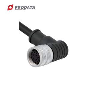 Cable Pre-moldeado Impermeable IP67 de 30A 60V con Conector Hembra M16 Código A/B en Ángulo Recto para Uso Automotriz - Product Image 4