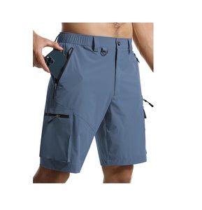 Shorts cargo de randonnée pour hommes, personnalisés OEM, décontractés, brodés, à séchage rapide, shorts de pêche, plusieurs poches, poche de sécurité, extérieur - Product Image 5