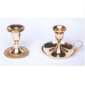 ที่ใส่เทียนโลหะชุบทองคำ ดีไซน์คลาสสิก สำหรับงานแต่งงานและงานเลี้ยงอาหารค่ำ ใช้สำหรับใส่เทียนทีไลท์ - Product Image 3