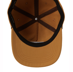 Gorra de béisbol personalizada Productos al por mayor Gorra deportiva No estructurada Borde curvo de 5 paneles Gorra de béisbol de lona de color marrón de alta calidad - Product Image 5