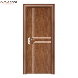 Puerta Interior de Madera Contemporánea con Núcleo de HDF y Diseño Moderno y Lujoso para Uso Comercial en Baños y Oficinas - Product Image 4