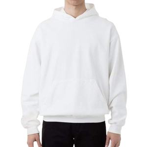 Sudadera con Capucha Unisex para Hombre, 320g, 50% Poliéster, 50% Algodón, Color Sólido, Hombros Caídos, Tejido de Punto, Antiencogimiento - Product Image 6