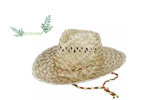 Vintage-Style Summer Straw <b>Hat</b> Made by Eco2go - Product Image 4