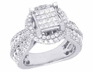 Anillo de compromiso de moissanita de plata de ley 925 de estilo único para mujer, banda de Boda nupcial, regalo de joyería fina - Product Image 1