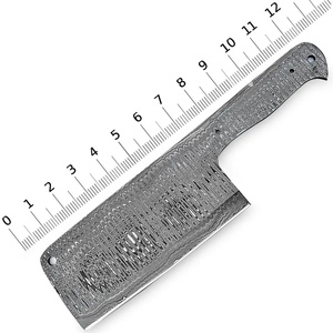 Couteau JEXMOO personnalisé fait à la main en acier Damas, lame vierge multifonctionnelle à motif goutte de pluie, avec un cadeau parfait, couteau pour usage extérieur - Product Image 3