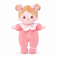 Peluche personnalisée de 10 cm, costume d'animal rose, adorable mini personnage en peluche, jouet OEM ODM, vente en gros, cadeau