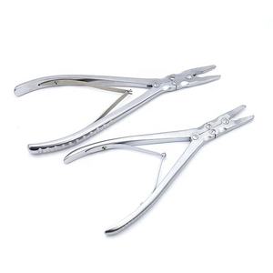 เครื่องมือผ่าตัดกระดูกแบบใช้มือ ทำจากสแตนเลส แบบสองข้อต่อ สองฟังก์ชั่น ทั้งแบบกรรไกรและแบบงัดกระดูก - Product Image 6