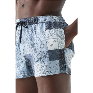 Shorts de Baño para Hombre, Diseño Sublimado, con Cordón Ajustable, Transpirables y a la Moda, Último Diseño de Verano - Product Image 6