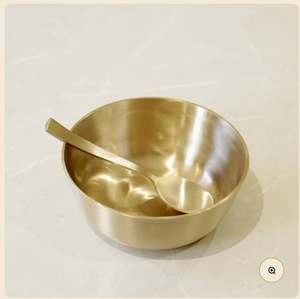 Daliya kheer ทำจากทองเหลืองทรงกลมทำจากทองเหลืองสำหรับใช้ในบ้าน - Product Image 4