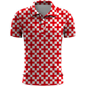 Camisetas Casuales de Manga Corta para Hombre 2023, de Alta Calidad, con Estampado por Transferencia de Calor, Tejido Dobby Transpirable y Ecológico - Product Image 4