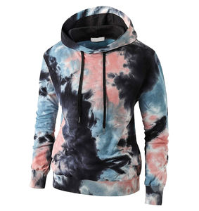 Nouveaux sweats à capuche tie-dye tendance streetwear pour homme, prix de gros, vêtements décontractés, service OEM, impression 3D - Product Image 1