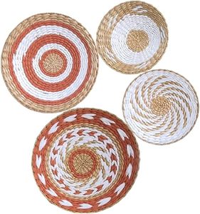 Jute Rope Handicraft Seagrass <b>Wall</b> <b>Hanging</b> Woven Decorative <b>Hanging</b> <b>Wall</b> <b>Basket</b> Decor Oversized <b>Wall</b> Decor <b>Basket</b> Set of 7 - Product Image 6