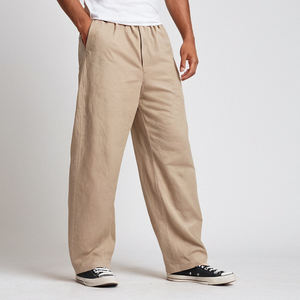 Pantalones largos holgados para hombre que marcan tendencia, diseñados para brindar comodidad, durabilidad y un aspecto de ropa de calle atemporal con atractivo moderno de ajuste holgado - Product Image 2