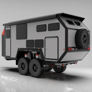 Remorque d'expédition hybride tout-terrain Bruder EXP-7 pour le camping hors route extrême, en acier inoxydable 304 - Product Image 1