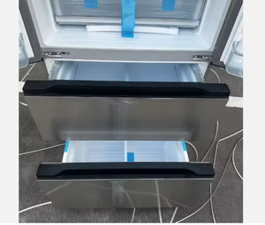 Refrigerador de Doble Puerta Francés de Gran Capacidad, 628L, Plateado, Sin Escarcha, con Inversor Inteligente, Acero Inoxidable, Eléctrico, para el Hogar - Product Image 4