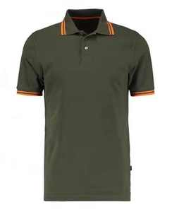 Camisa OEM de alta calidad para hombre, logotipo personalizado, manga corta, patrón sólido, bolsillo de ganchillo informal - Product Image 1