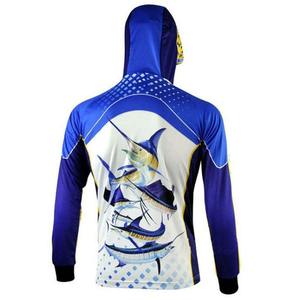 เสื้อฮู้ดตกปลาผู้ชาย ลดราคาพิเศษ ผ้าโพลีเอสเตอร์ 100% แห้งเร็ว ระบายอากาศดี กันน้ำ ไซส์ใหญ่พิเศษสำหรับผู้ใหญ่ - Product Image 3