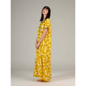 Camisón 100% Algodón Supersuave con Bolsillo Bordado, Logotipo Personalizado, Cierre Elástico en la Cintura, Tejido ODM Súper Cómodo - Product Image 6