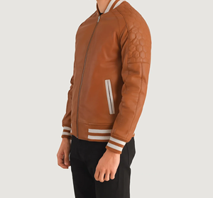 Exclusivo hecho a mano Letterman Bomber Jacket Classic American Style College Baseball chaqueta para hombres - Product Image 2