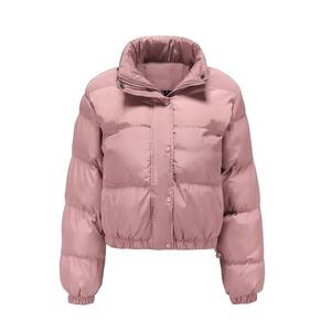 Chaqueta acolchada personalizada para mujer, venta al por mayor, abrigo de invierno acolchado de gran tamaño, ropa de calle informal cálida, prendas de vestir exteriores, fabricante de fábrica OEM - Product Image 6