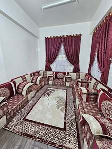 Sofá estilo Majlis árabe, diseño clásico, elegante conjunto para sala de estar, asientos de esquina de lujo, diseño que ahorra espacio - Product Image 5