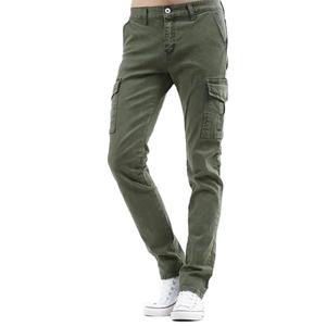Nouveauté 2025 Pantalon cargo décontracté unisexe, tissu sergé respirant anti-froissement, mode extérieure, logo personnalisé - Product Image 2