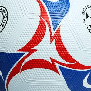 Balón de fútbol promocional de goma con hoyuelos de alta densidad para niños, clubes, entrenamientos, obsequios de eventos o pedidos de deportes a granel - Product Image 5