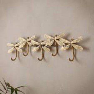 Elegant Black Metal <b>Wall</b> Hooks <b>Hangers</b> for Modern Homes Providing Sleek and Durable Hanging Options for Various Items - Product Image 4