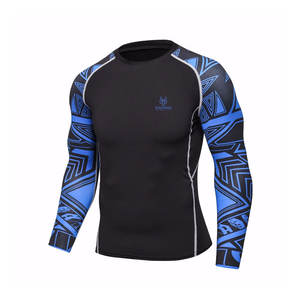 Camisetas de entrenamiento para hombre, camiseta de entrenamiento de manga larga con control de humedad para ejercicio al aire libre, camisetas de entrenamiento informales para hombre - Product Image 5