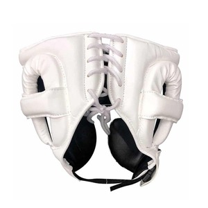 ชุดอุปกรณ์มวยหนังแท้ 100% พรีเมียม สำหรับมืออาชีพ ประกอบด้วยนวมชก หมวกป้องกันศีรษะ อุปกรณ์ป้องกันอวัยวะเพศ ชุดฝึกซ้อม พร้อมบริการสกรีนโลโก้ - Product Image 4