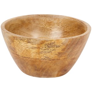 Ensaladera de Madera de Acacia Natural Hecha a Mano, Tazón Grande de Madera para Servir en la Mesa - Product Image 1
